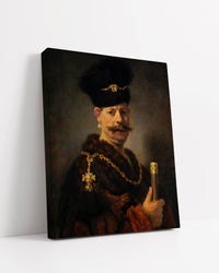 A Polish Nobleman by Rembrandt Harmenszoon van Rijn