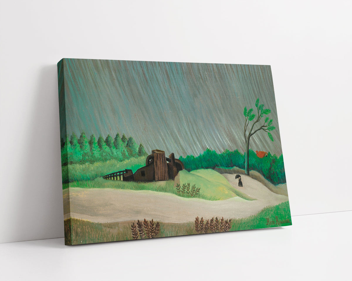 A Rainy Morning by Henri Rousseau