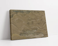 A Shell Crater (1918) drawing in high resolution by Paul Nash