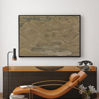 A Shell Crater (1918) drawing in high resolution by Paul Nash