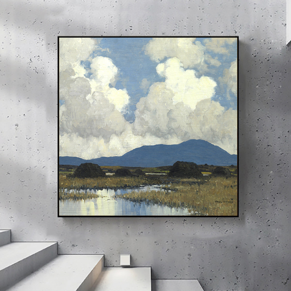 A Showery Day on the Bog by Paul Henry