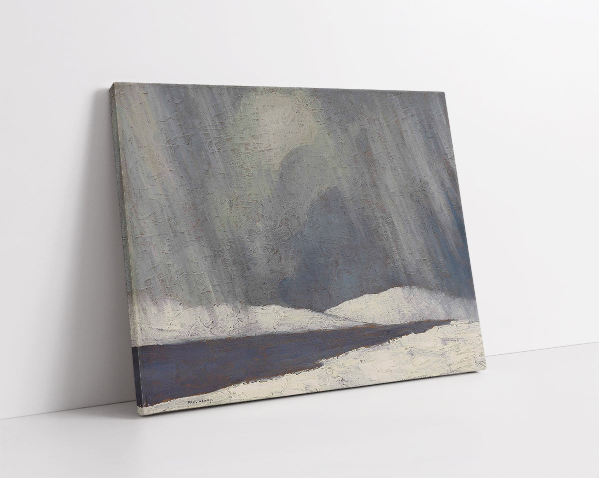 A Snow Shower over a Lake by Paul Henry