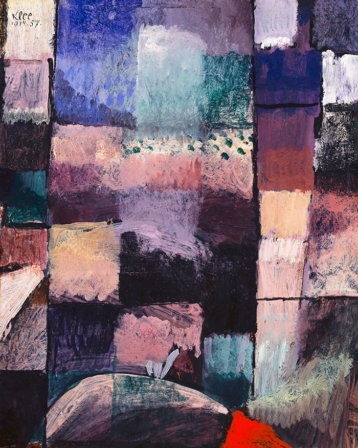 About a motif from Hammamet  by Paul Klee