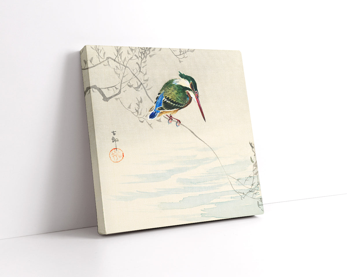 A kingfisher by Ohara Koson