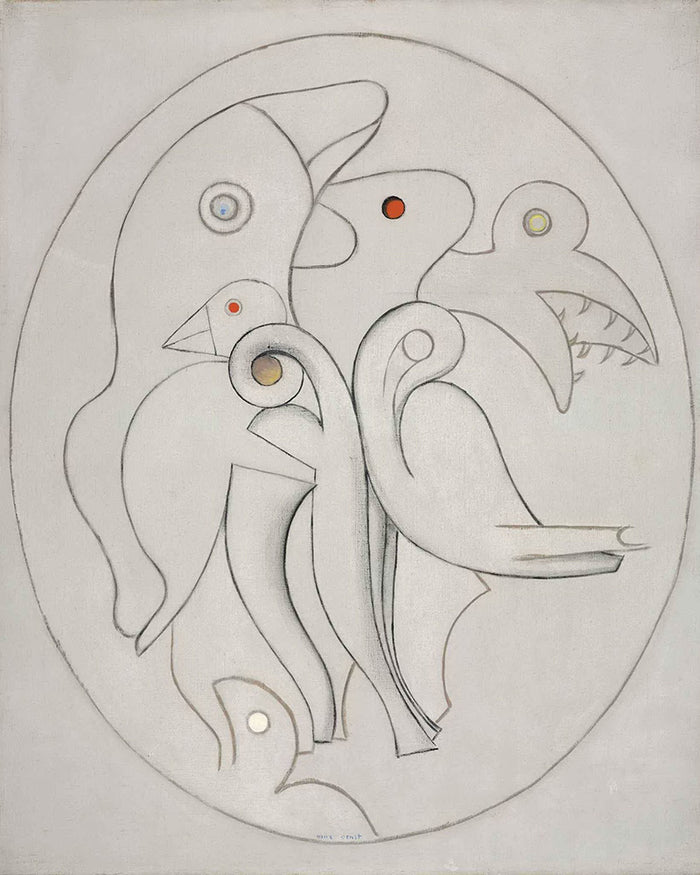 A l'intérieur de la vue by Max Ernst