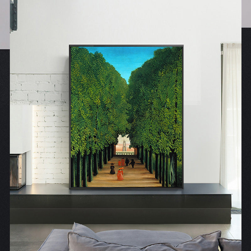 Alleyway in the Park of Saint Cloud by Henri Rousseau