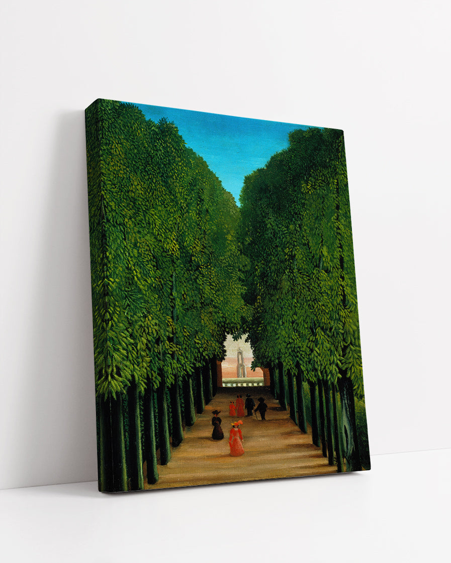 Alleyway in the Park of Saint Cloud by Henri Rousseau