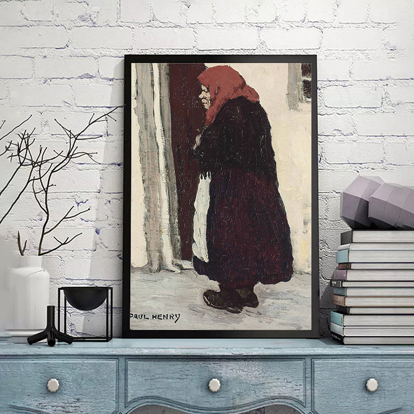 An Old Woman by Paul Henry