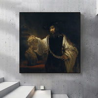 Aristotle with a Bust of Homer by Rembrandt Harmenszoon van Rijn