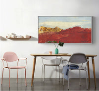 Arizona mountains by Max Ernst