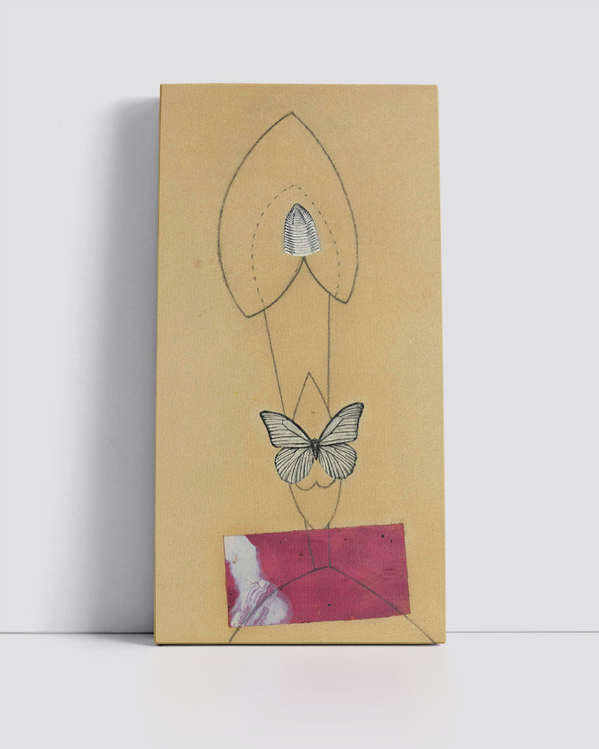 Beehive And Butterfly by Max Ernst