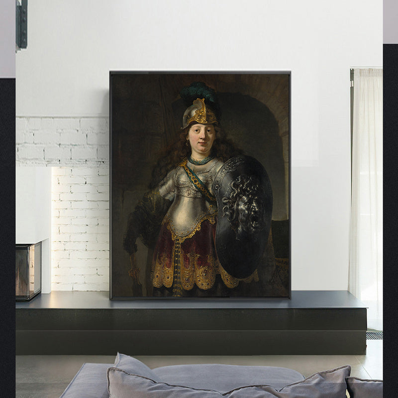 Bellona by Rembrandt Harmenszoon van Rijn