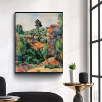 Bibémus Quarry  by Paul Cezanne