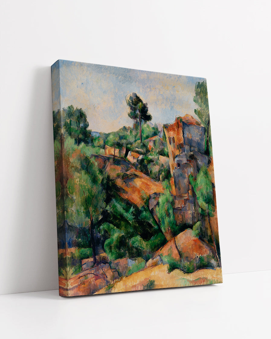 Bibémus Quarry  by Paul Cezanne