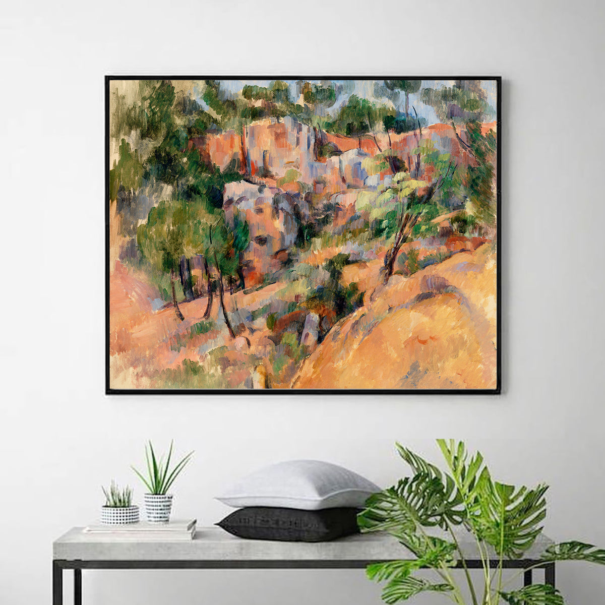 Bibémus by Paul Cezanne