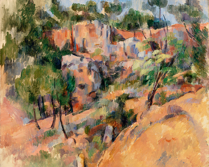 Bibémus by Paul Cezanne