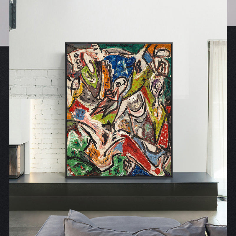 Bird Effort by Jackson Pollock