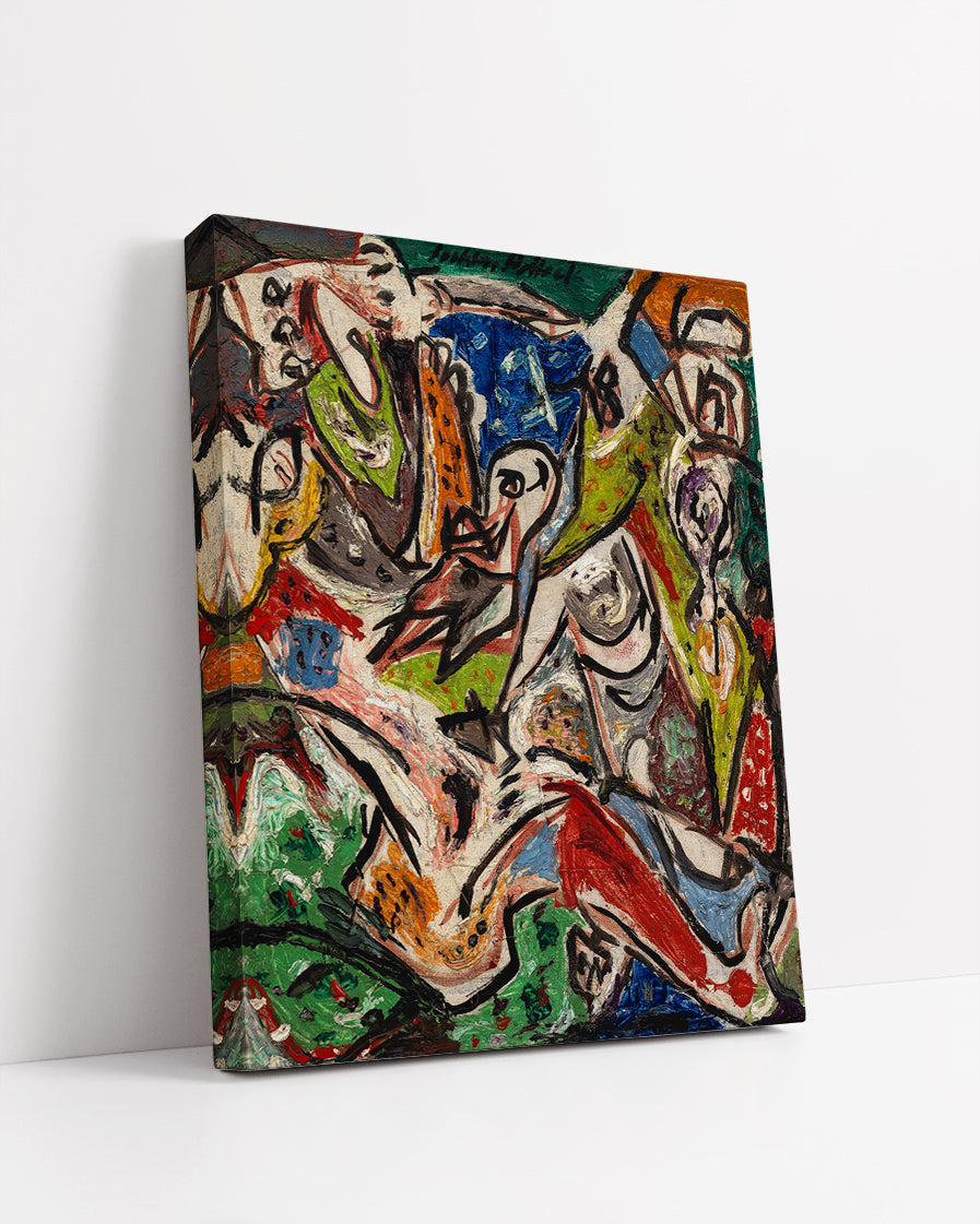 Bird Effort by Jackson Pollock