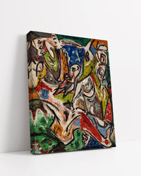 Bird Effort by Jackson Pollock