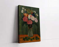 Bouquet of Flowers with an Ivy Branch by Henri Rousseau