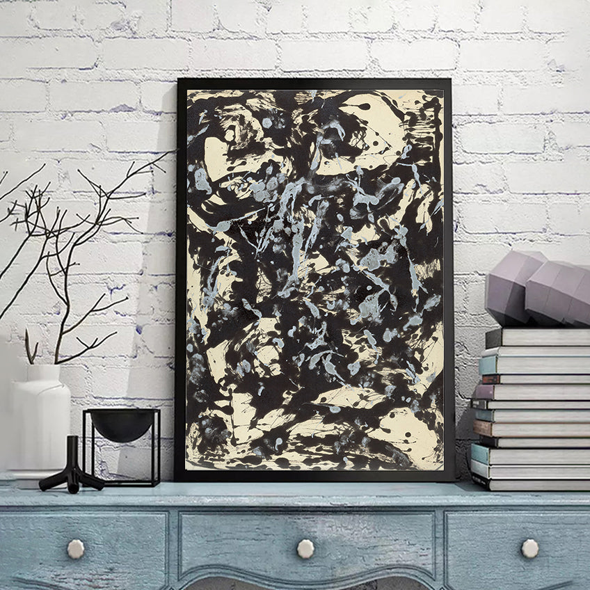 Brown and Silver I by Jackson Pollock