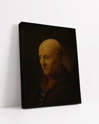 Bust of an Old Man by Rembrandt Harmenszoon van Rijn