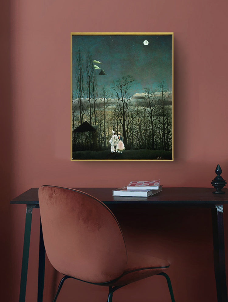 Carnival Evening by Henri Rousseau