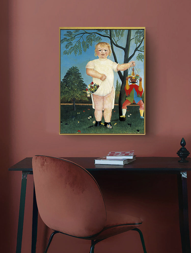 Child with a Puppet by Henri Rousseau