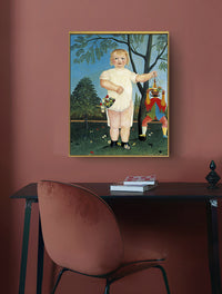 Child with a Puppet by Henri Rousseau
