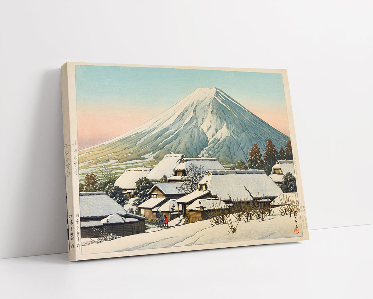Clearing After a Snowfall by Kawase Hasui