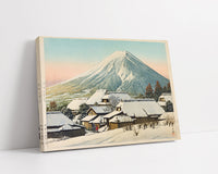 Clearing After a Snowfall by Kawase Hasui
