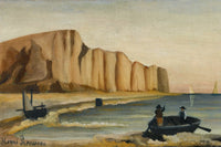 Cliffs by Henri Rousseau
