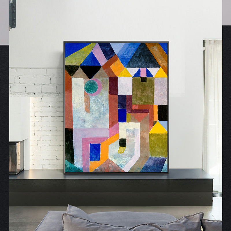 Colorful Architecture  by Paul Klee