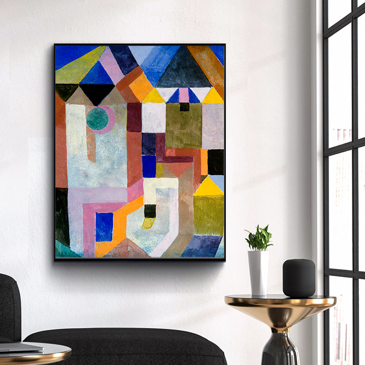 Colorful Architecture  by Paul Klee