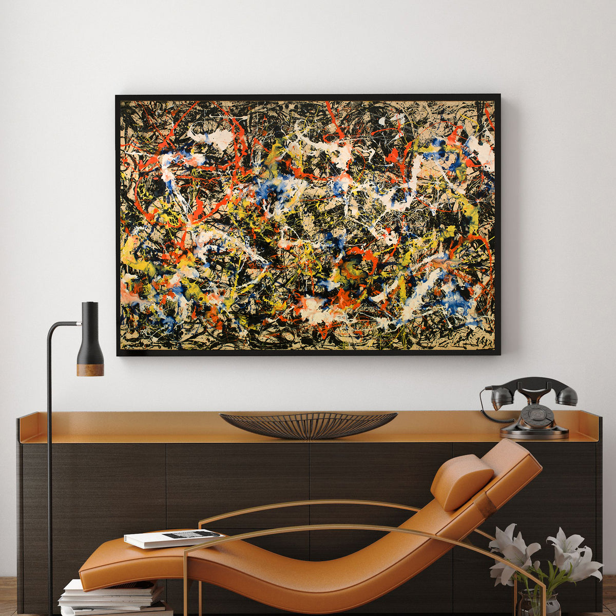 Convergence by Jackson Pollock