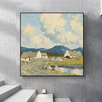 Cottages by Water by Paul Henry