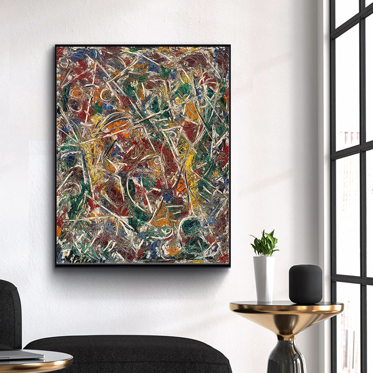 Croaking Movement by Jackson Pollock