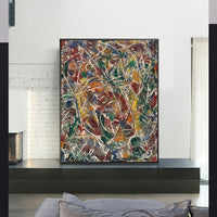 Croaking Movement by Jackson Pollock