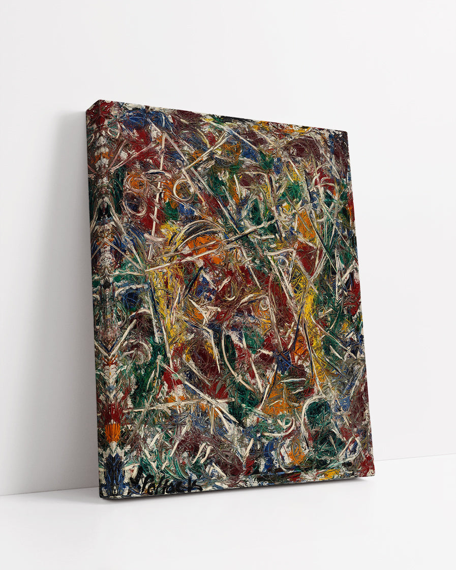 Croaking Movement by Jackson Pollock