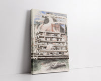 Design for Urne Buriall–Funeral Pyre (1932) painting in high resolution  by Paul Nash
