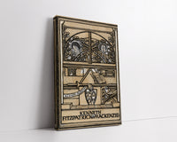 Design for a bookplate for Kenneth Fitzpatrick Mackenzie  by Paul Nash
