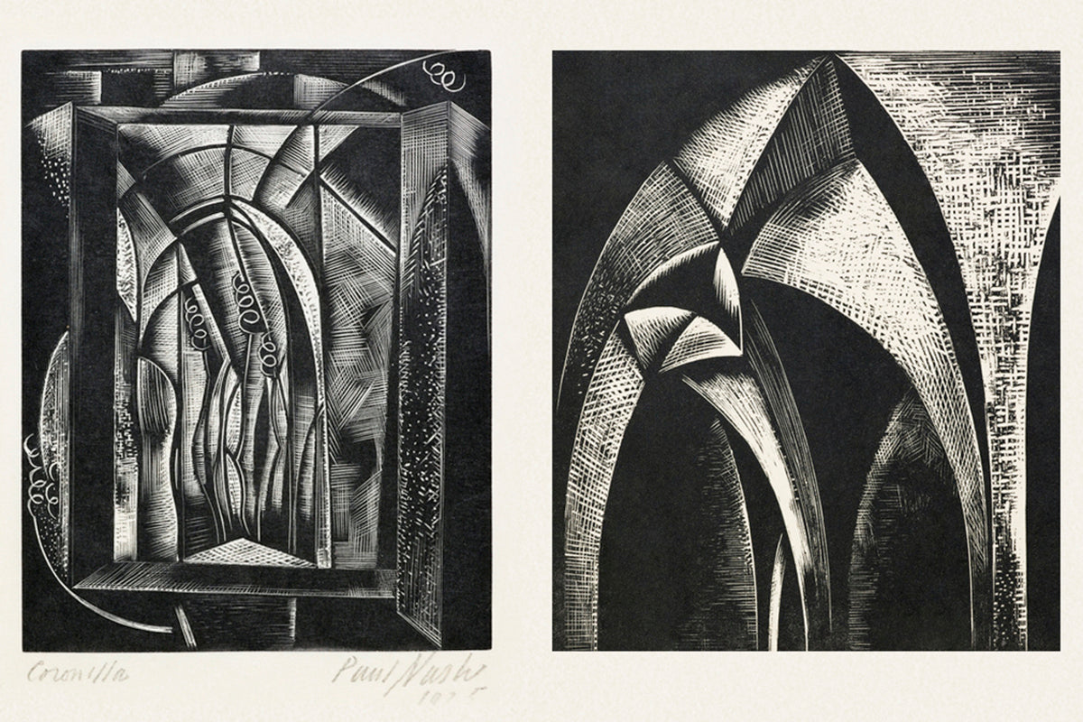 Design of arches, Coronilla by Paul Nash
