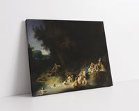 Diana and Her Nymphs Bathing, with Actaeon and Callisto by Rembrandt Harmenszoon van Rijn