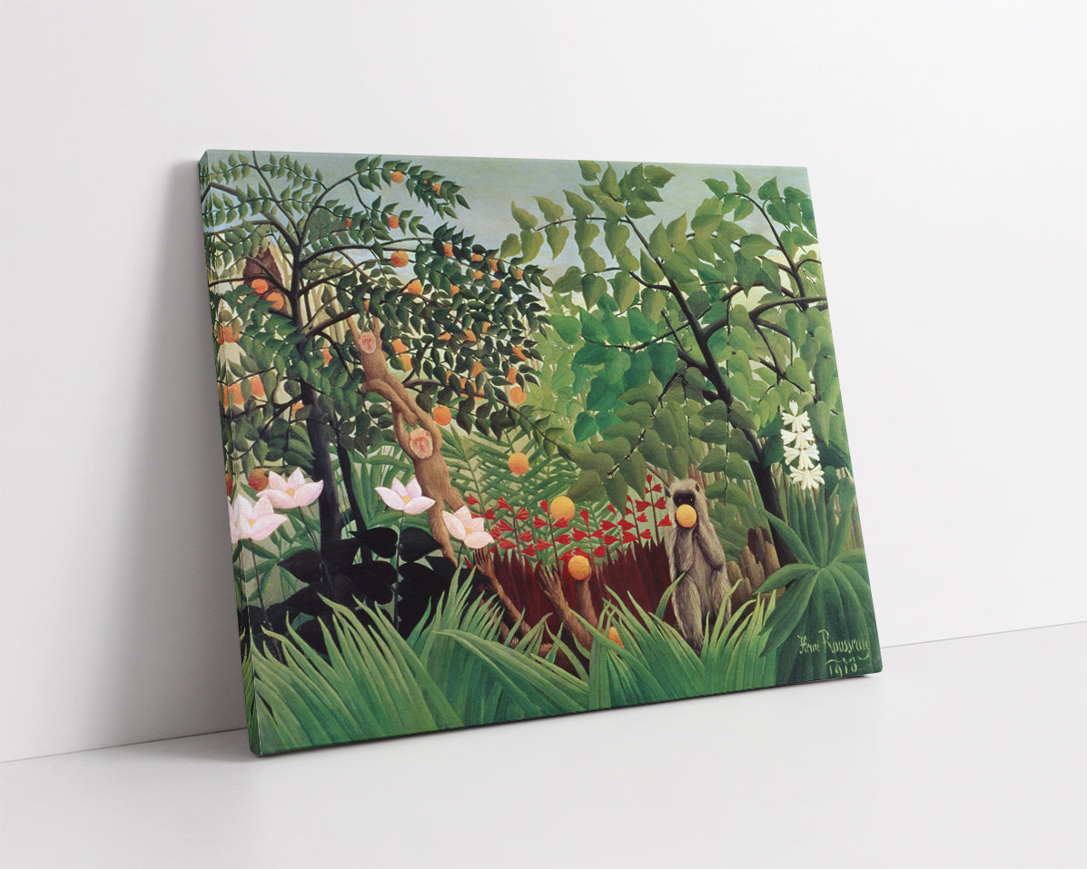 Exotic Landscape by Henri Rousseau