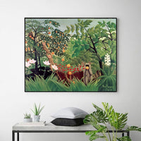 Exotic Landscape by Henri Rousseau