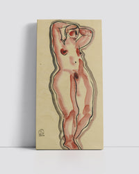 FEMME AUX BRAS LEVÉS by San Yu