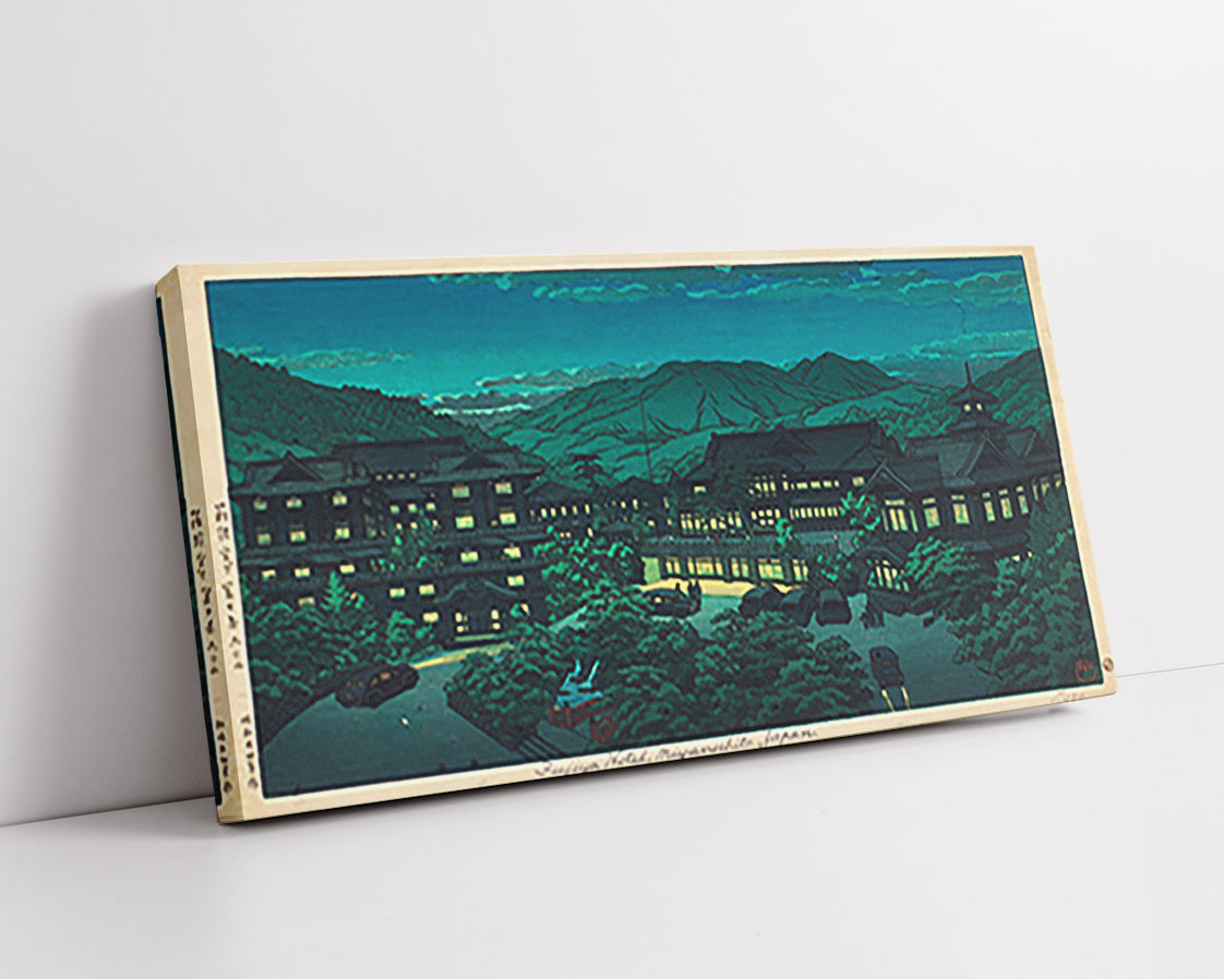 FUJIYA HOTEL, MIYANOSHITA by Kawase Hasui