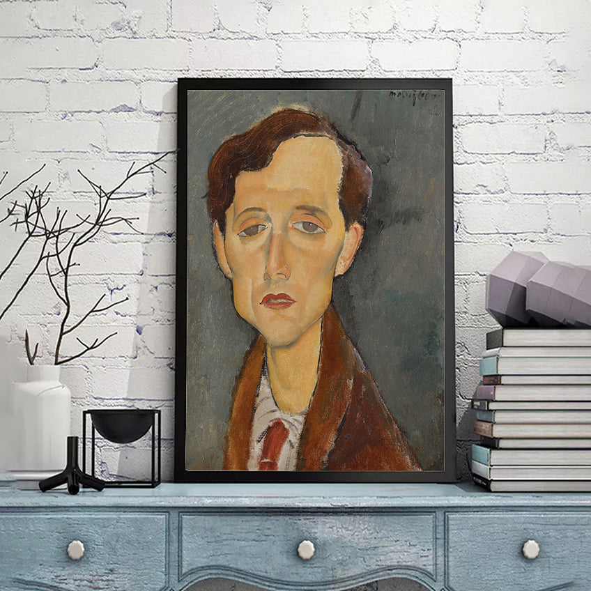 Frans Hellens by Amedeo Modigliani