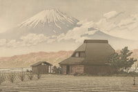 Fuji_vanaf_het_dorp_Narusawa_Narusawa_no_Fuji_ by Kawase Hasui