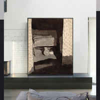 Glance into a bedroom  by Paul Klee